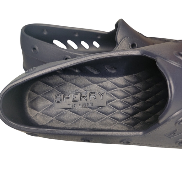 Sperry Top-Sider Boat Shoes - Navy Blue - Women's Size 7 - Picture 6 of 10